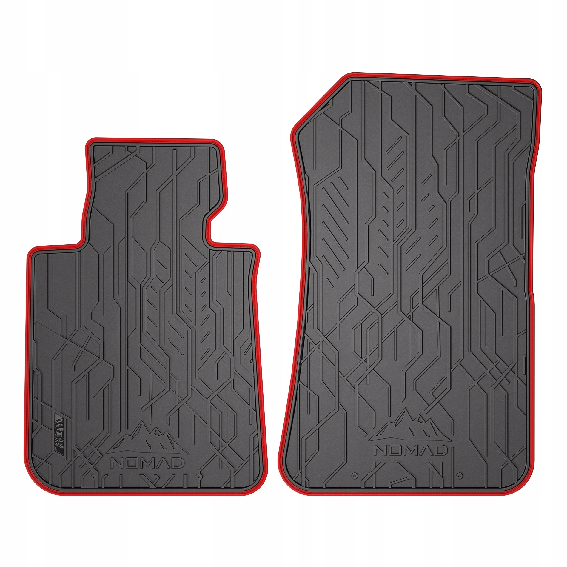 Gumové koberce Nomad Bmw řady 1 F20 2011-2019 červené