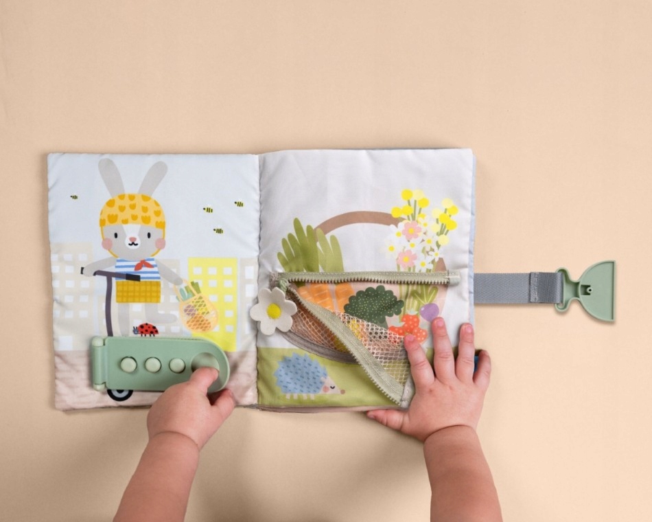 Taf Toys Moja Pierwsza Sensoryczna Książeczka Aktywności Marka Taf Toys