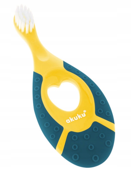 AKUKU Antypoślizgowa Szczoteczka do Ząbków 0-2