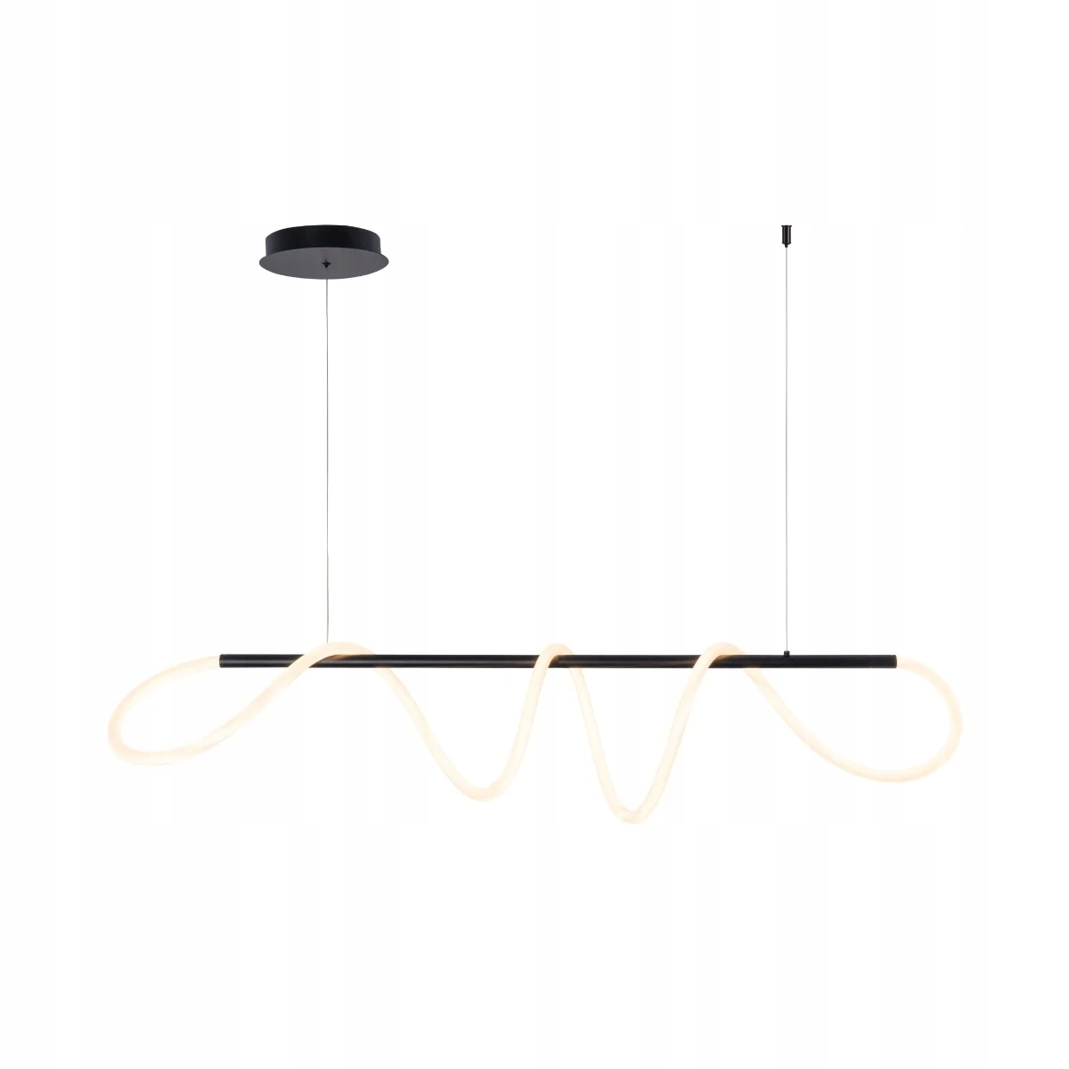 Zuma Line Balbo Led závesná lampa 45W čierna/biela, moderná