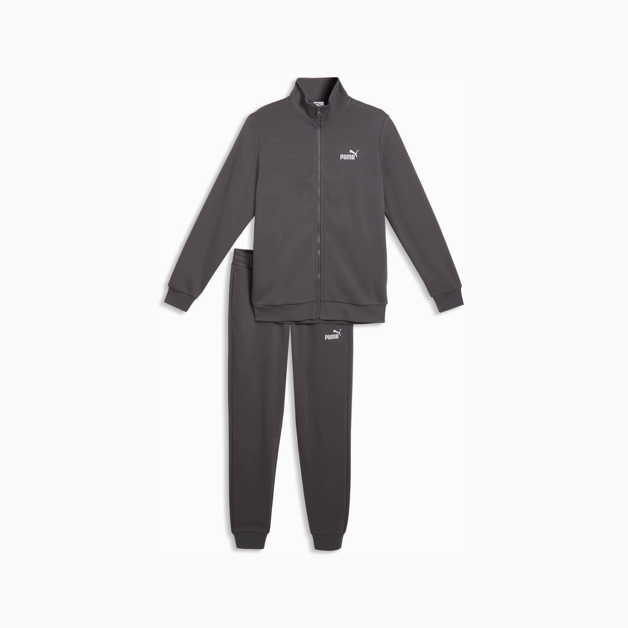 Teplákovka pánský Puma bavlněný komplet mikina kalhoty šedá 688175 34 vel. XXL