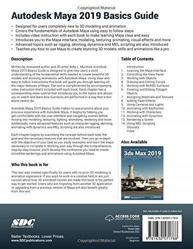 Murdock, Kelly Autodesk Maya 2019 Basics Guide Tytuł Autodesk Maya 2019 Basics Guide