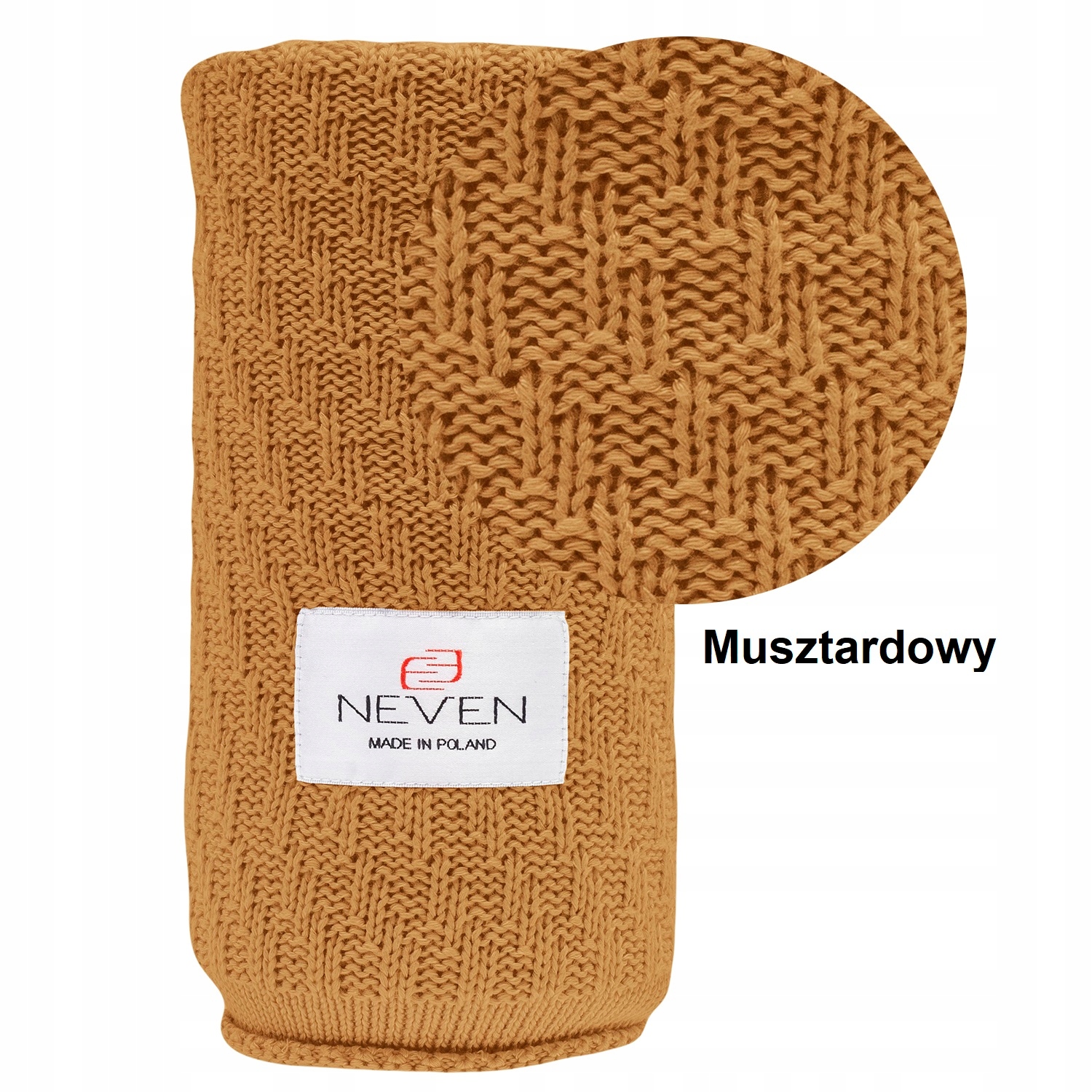 KOCYK KOC BAMBUSOWY JODEŁKA 80x100 RÓŻNE KOLORY Długość 100 cm