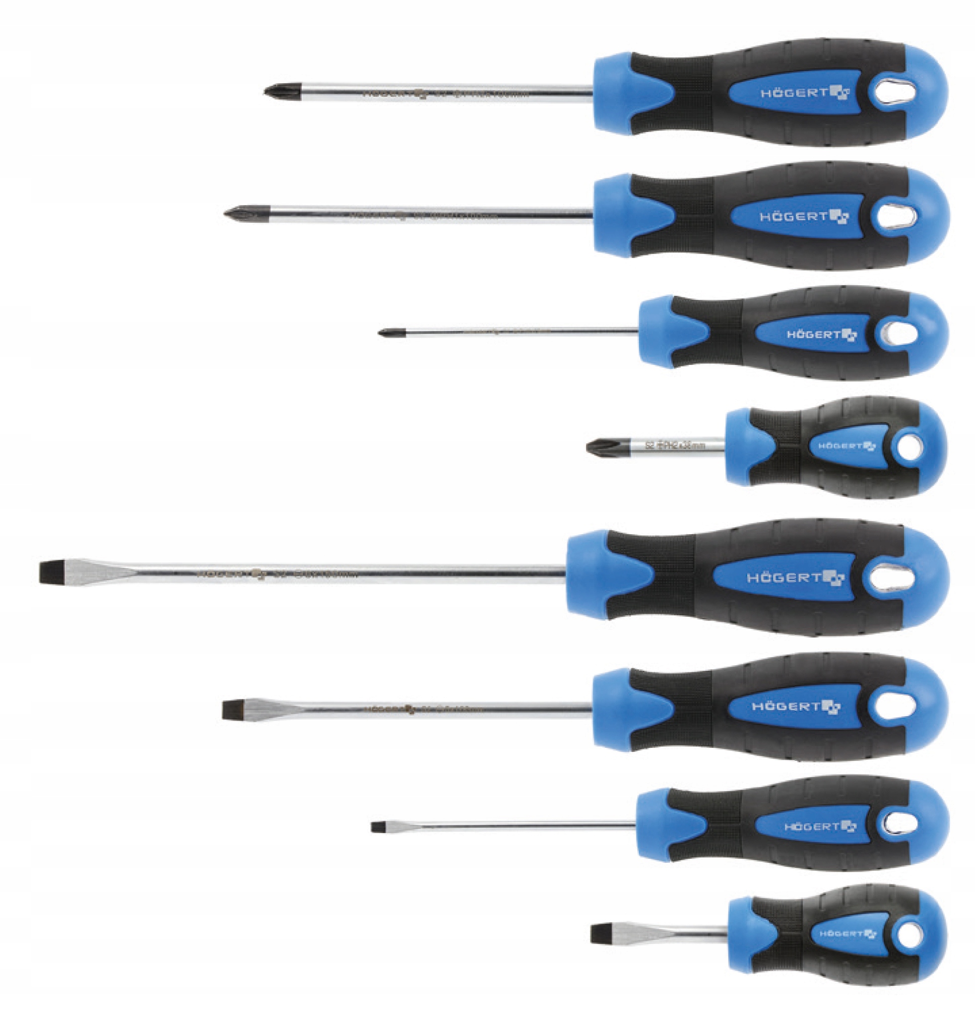 

Zestaw wkrętaków 8 szt. Hoegert Technik HT1S096