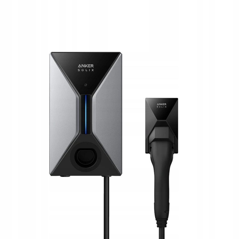 Nabíjačka Ev Anker Solix Wallbox 22 kW Aplikácia Kábel 5 m