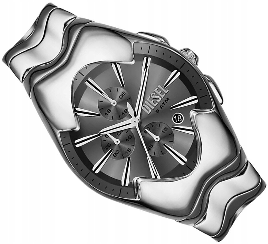 Originální Pánské Hodinky Diesel DZ4683 Moderní Styl Chrono Data Ø45 mm