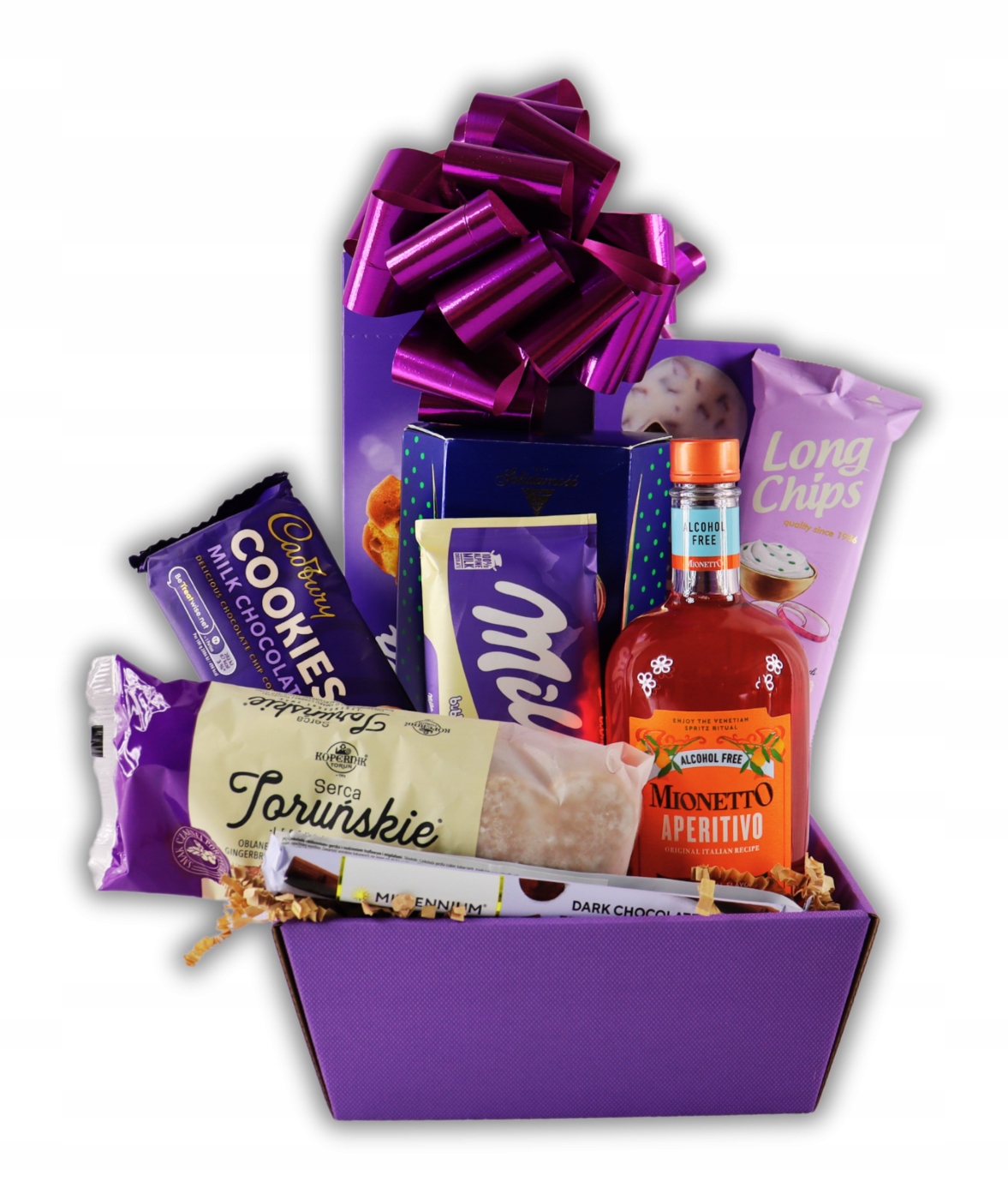 Dárkový koš Vřesové pole s Mionetto Aperitivo Bez alkoholu