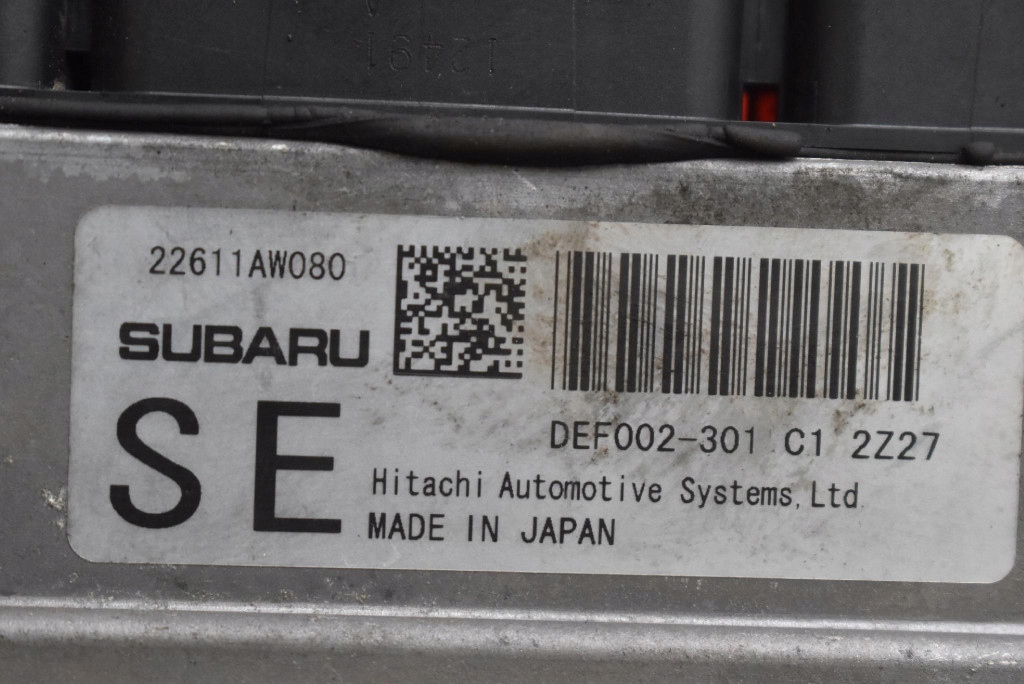 control unit computer of the engine 22611AW080 SUBARU FORESTER 4 IV 2.0 DIT XT 241KM