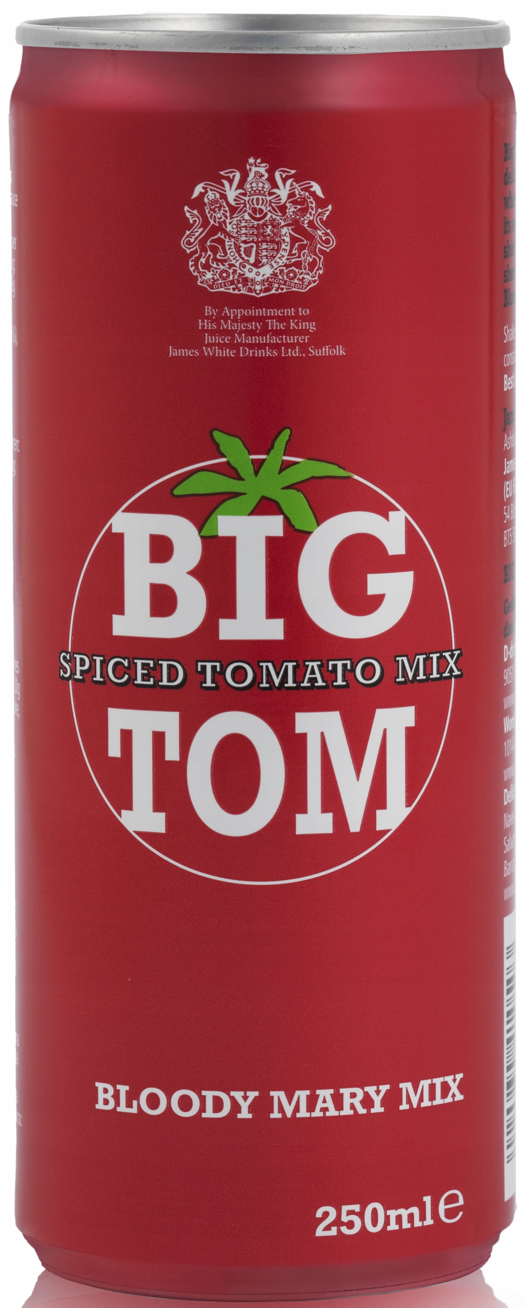 Big Tom doprawiony sok pomidorowy do Bloody Mary 250 ml puszka