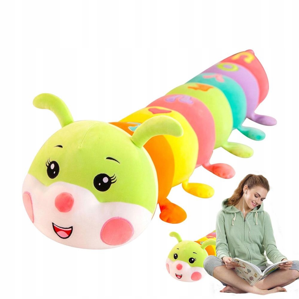 

Długa Gąsienica Poduszka Maskotka Pluszowa 70CM