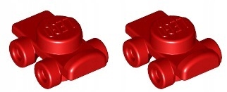 

Lego 11253 Wrotki Rolki czerwone Nowe (2g) 2 szt.