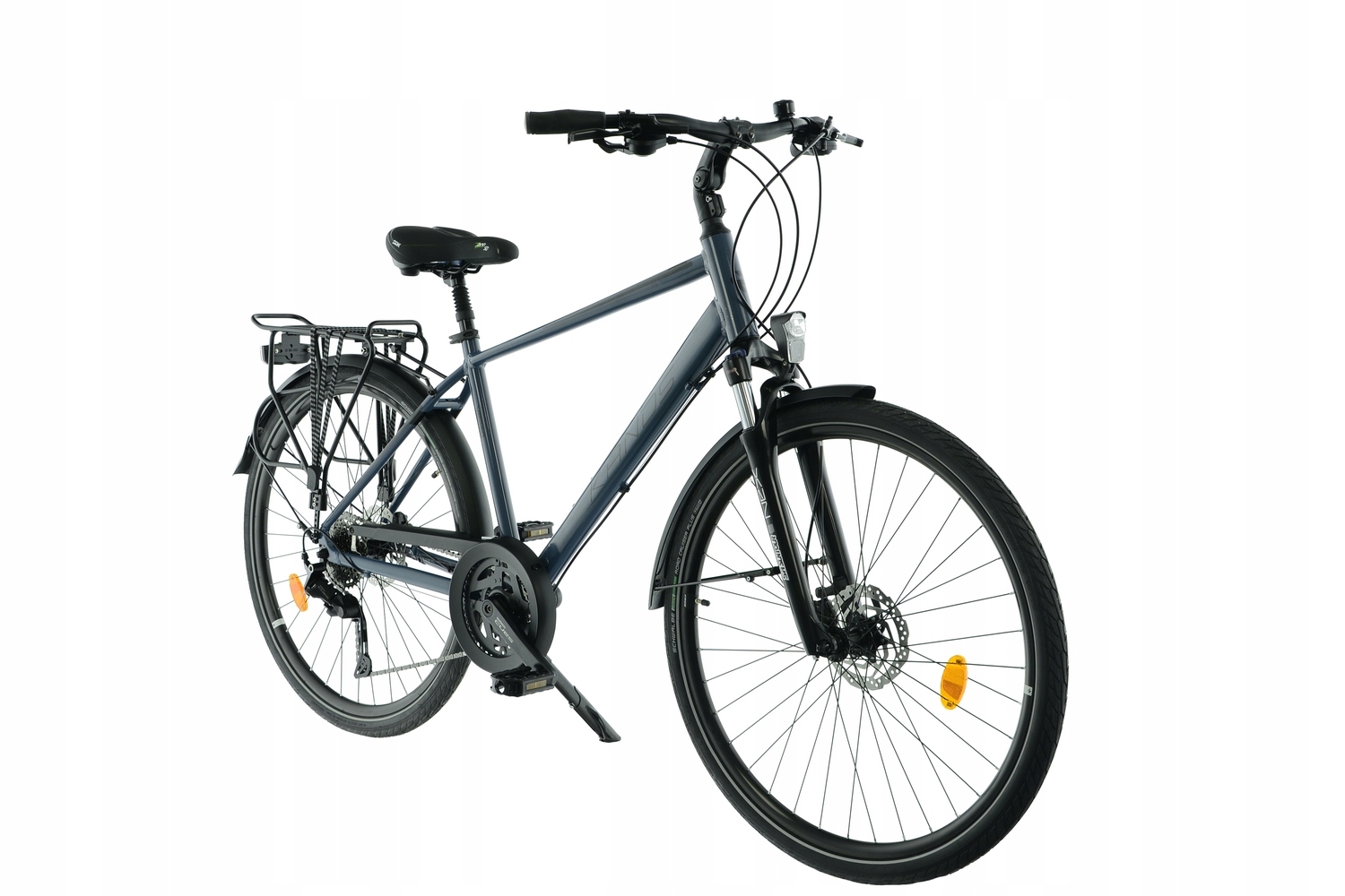 Rower Trekkingowy Kands 28 Verso V2 r21' ciemniebie SHIMANO HYDRAULIKA r25M