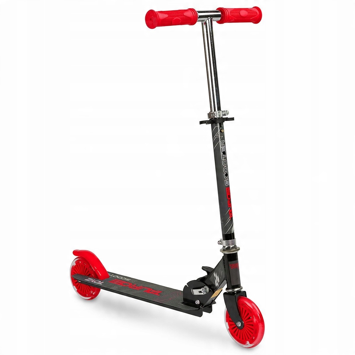 

387451 Hulajnoga Tauro Czerwona Kask I Ochraniac