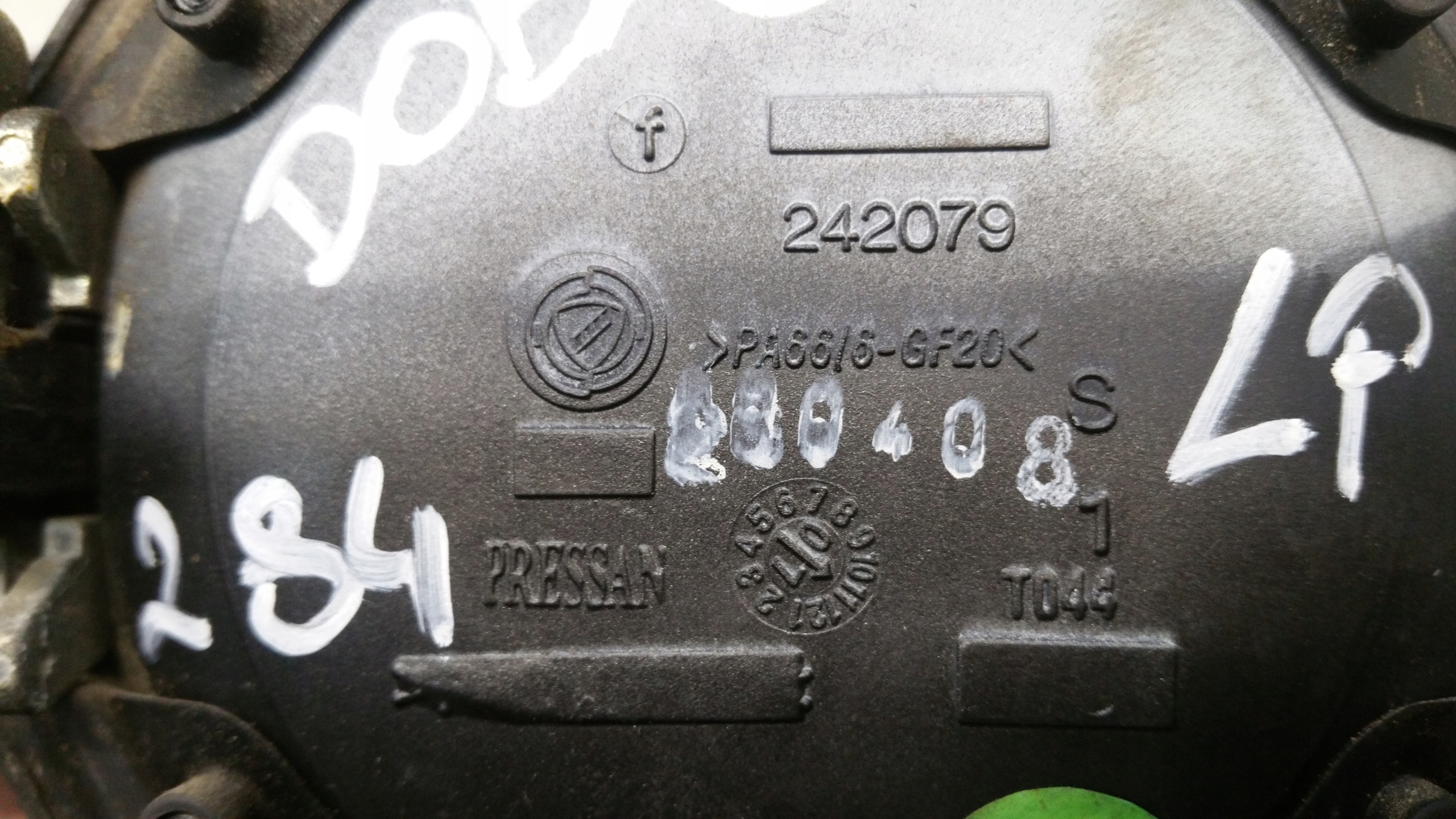 handle key left front Fiat Doblo II