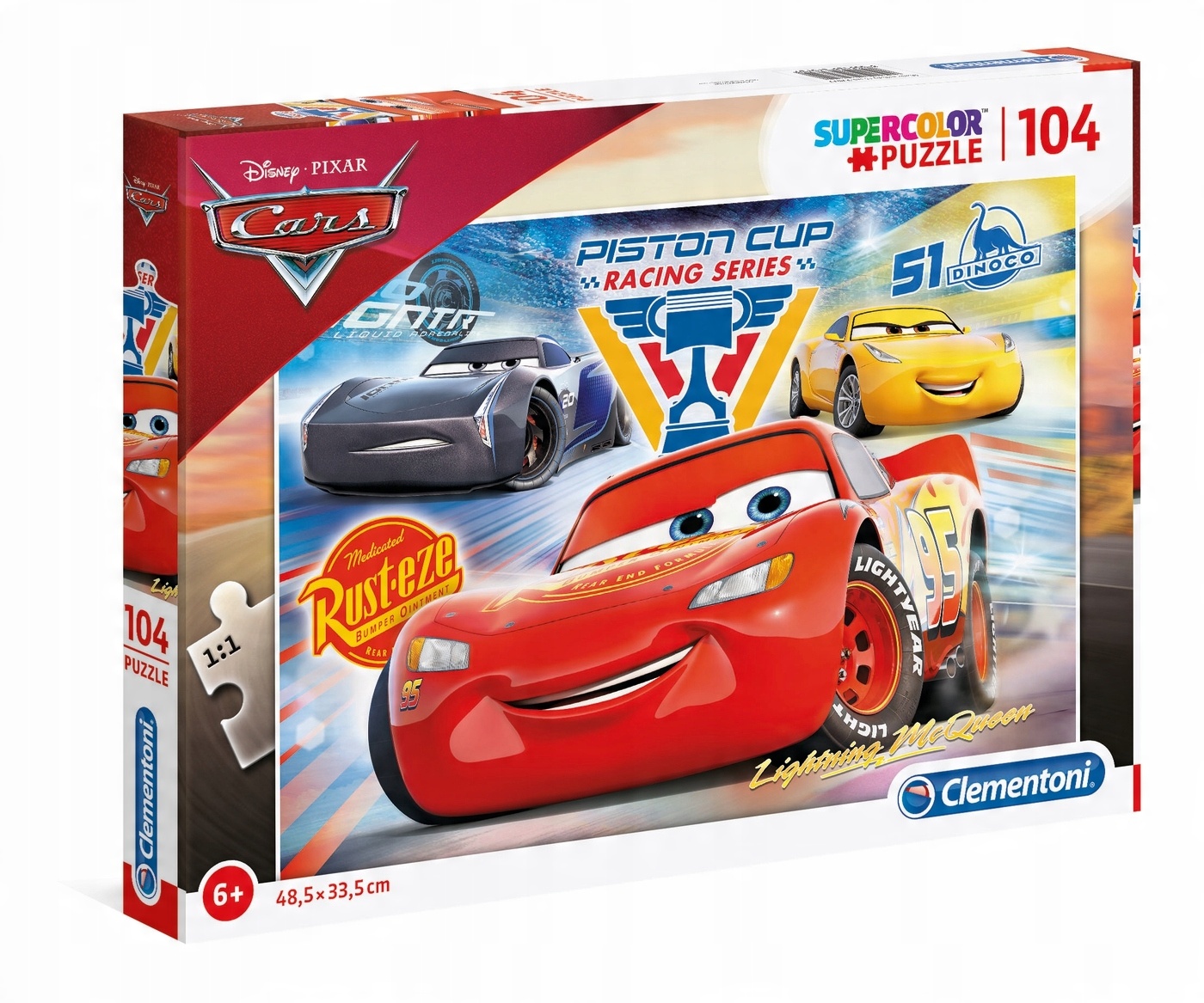 

Clementoni 27072 Puzzle Cars 3 104 El.
