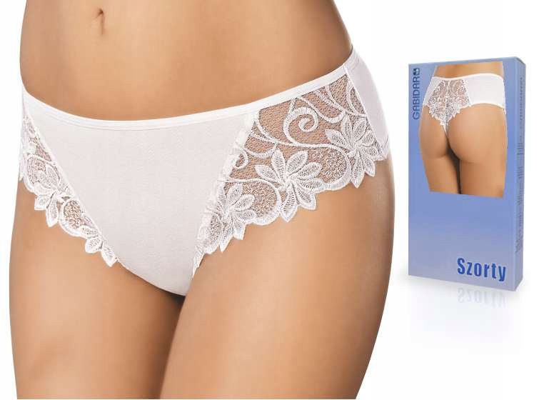 

Szorty damskie Gabidar 134 Bawełna , Białe , XL