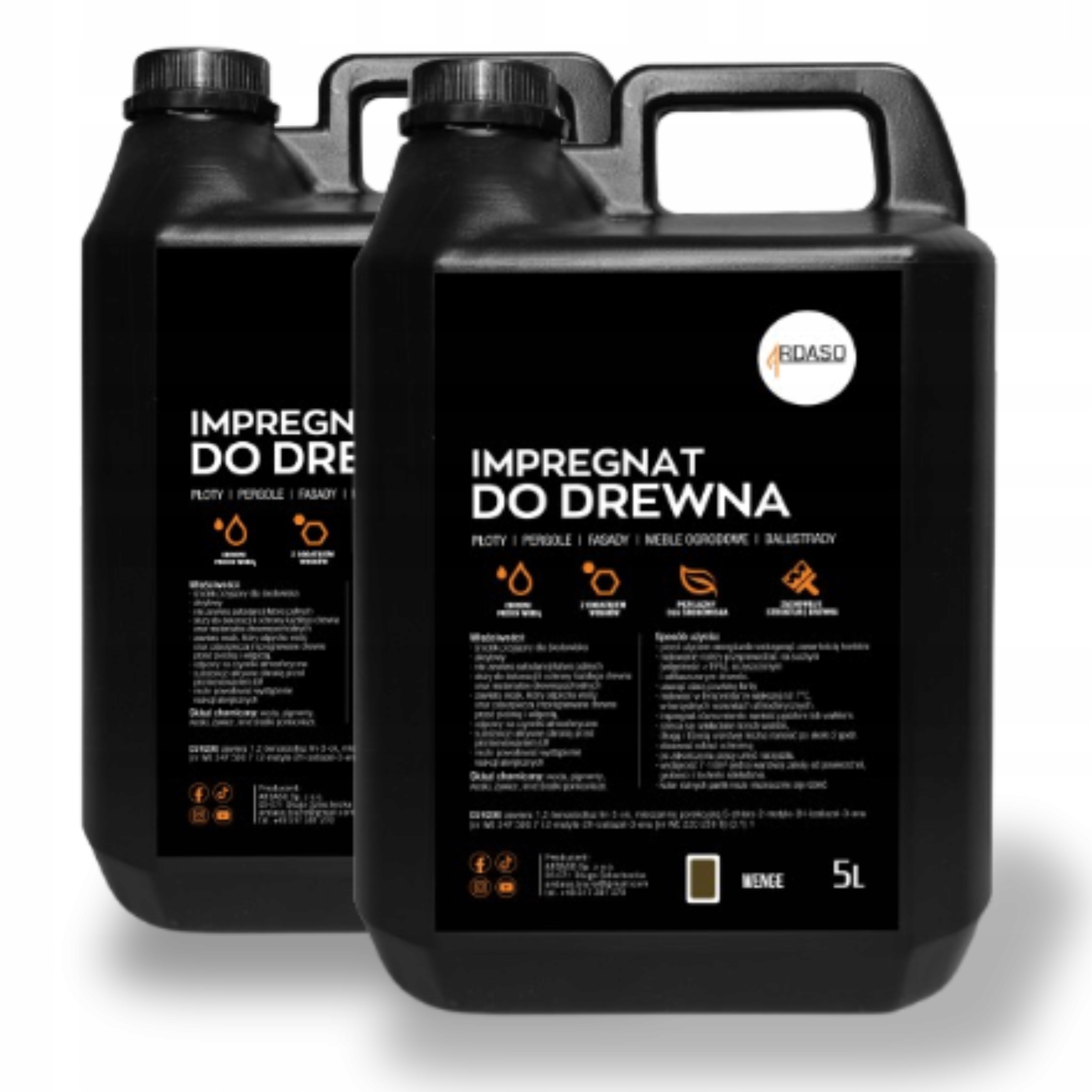 Impregnat barva na dřevo Wenge 10 l