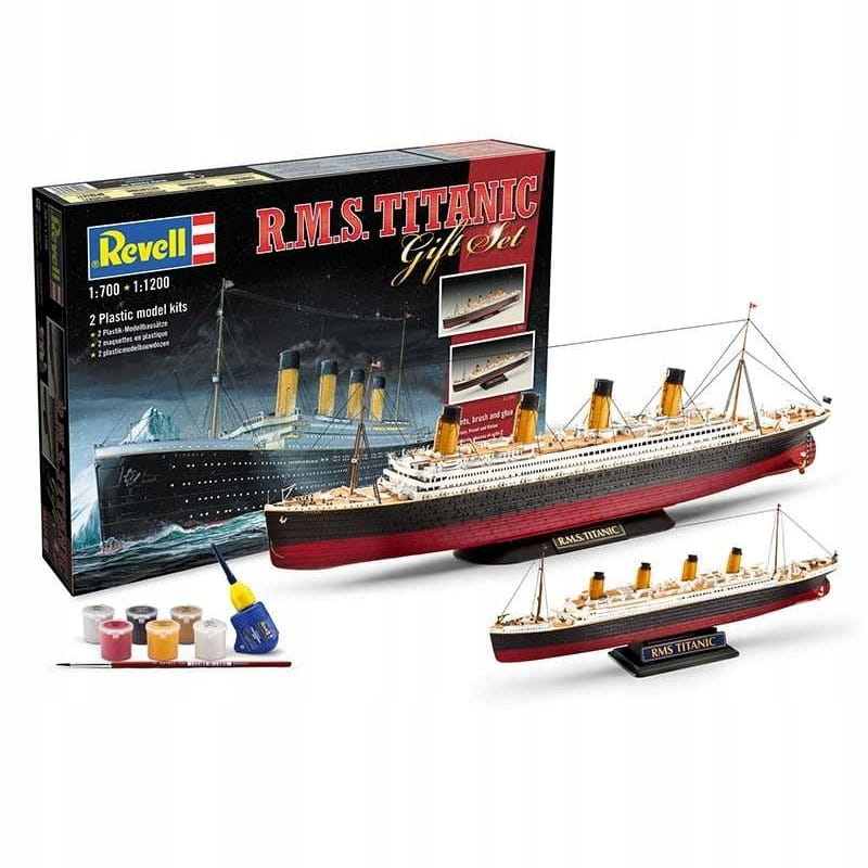 Dárková sada dvou modelů Titanic, Revell 05727