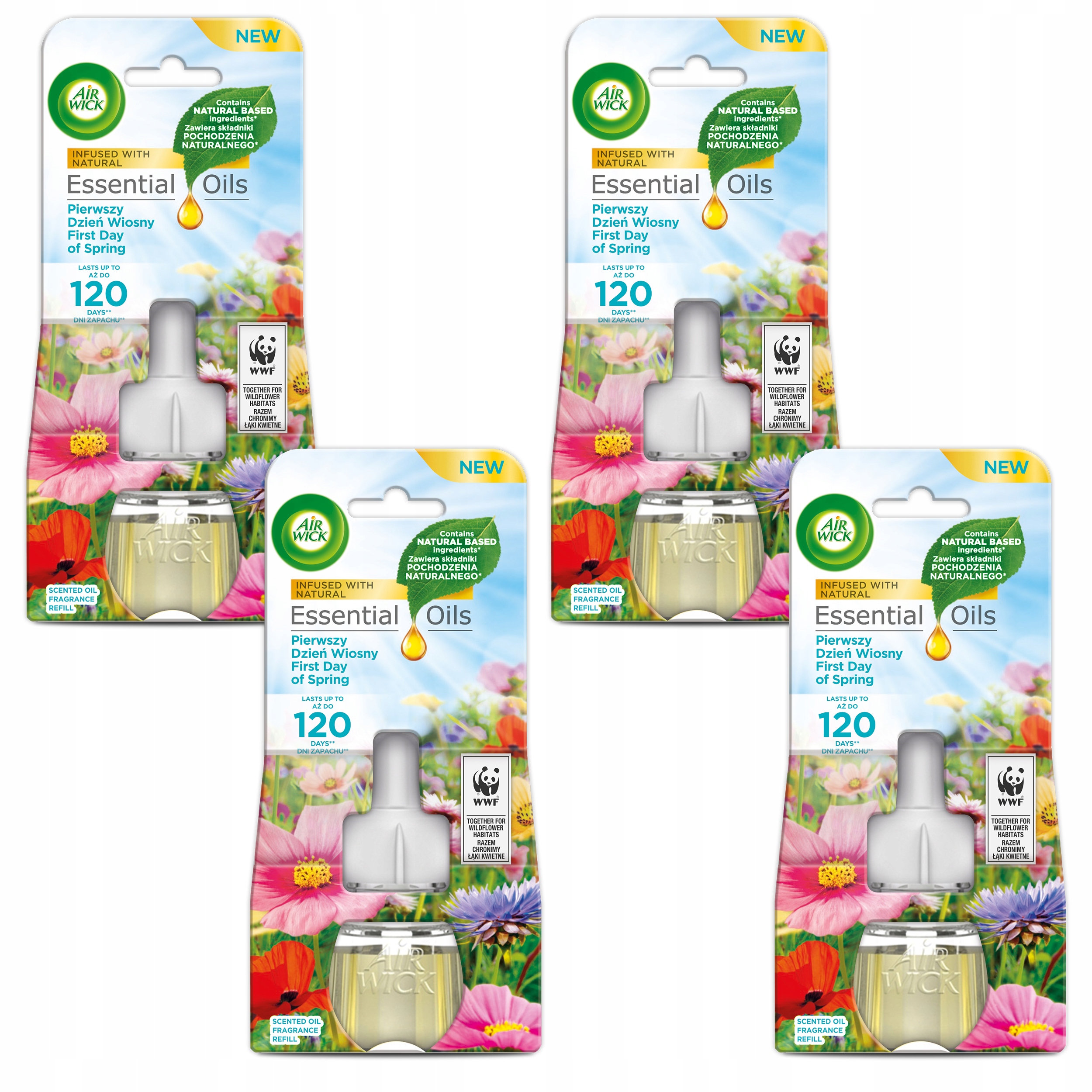 

Air Wick Odświeżacz Elek Pierw Dzi Wio 4*19ml