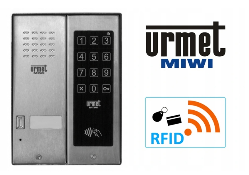 Panel domofonowy kodowy/ RFID URMET 5025-1D-ZK-RF