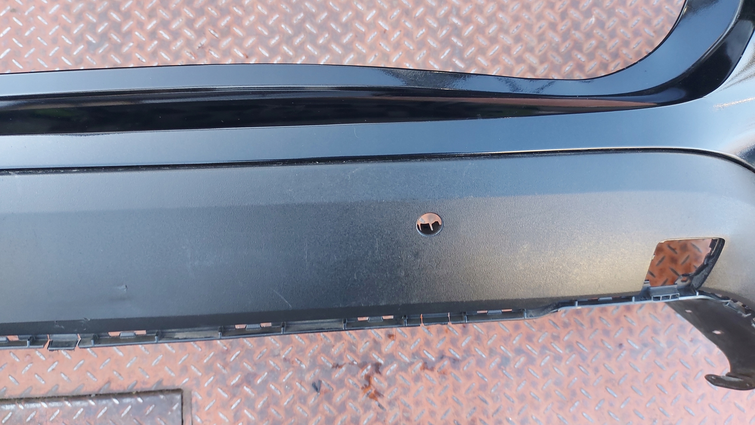 bumper rear part rear BMW X1 F48