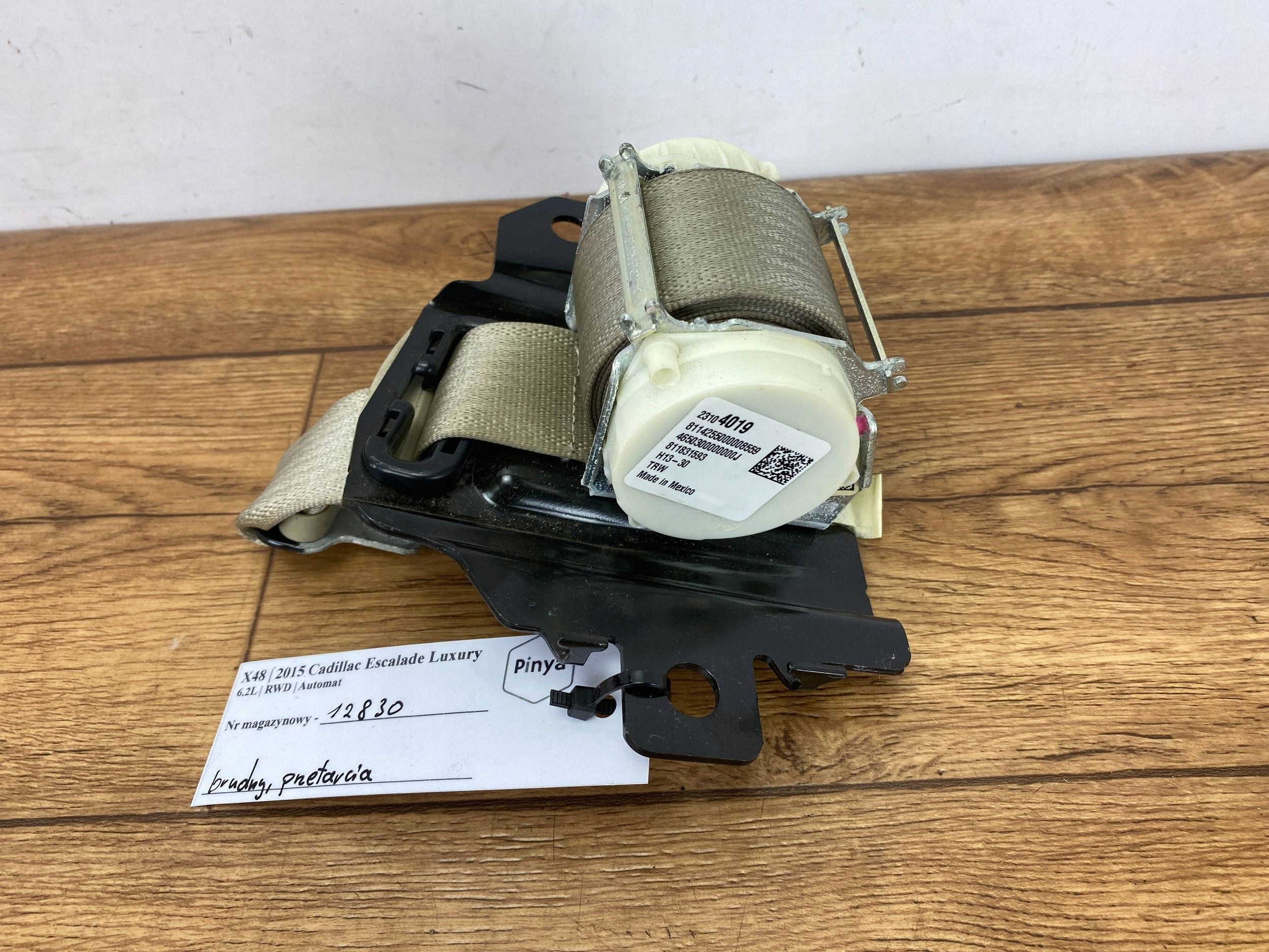 hinten Gurten Sicherheits Cadillac Escalade IV 2015+