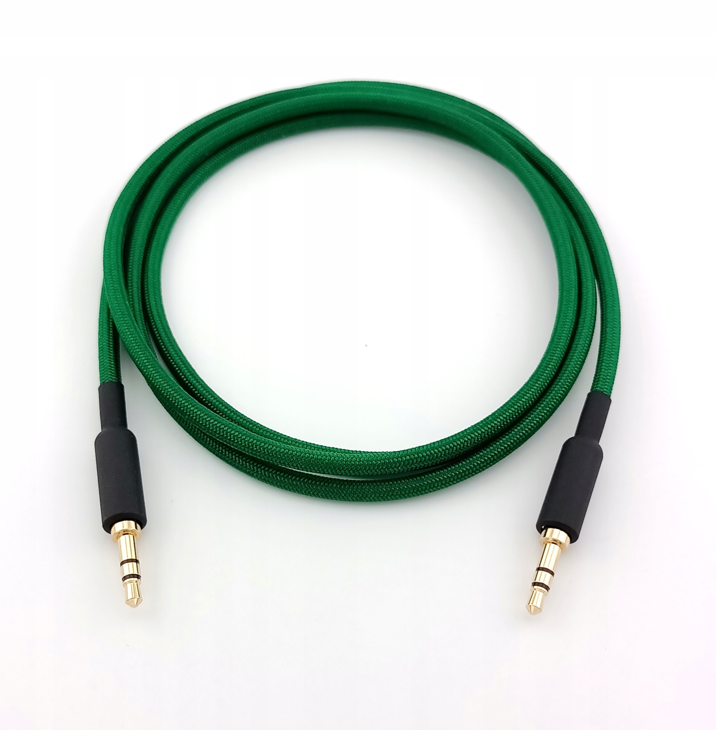 Kabel Aux ręcznie wykonany 3,5mm 3,5mm warianty oplot 1,5m