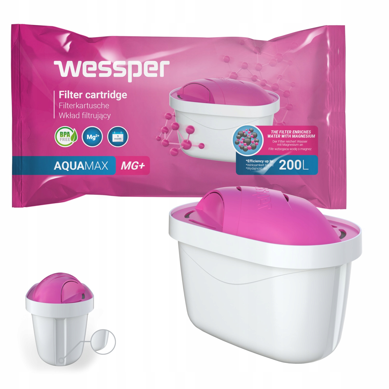 

Filtr zamiennik do dzbanka Brita Maxtra+