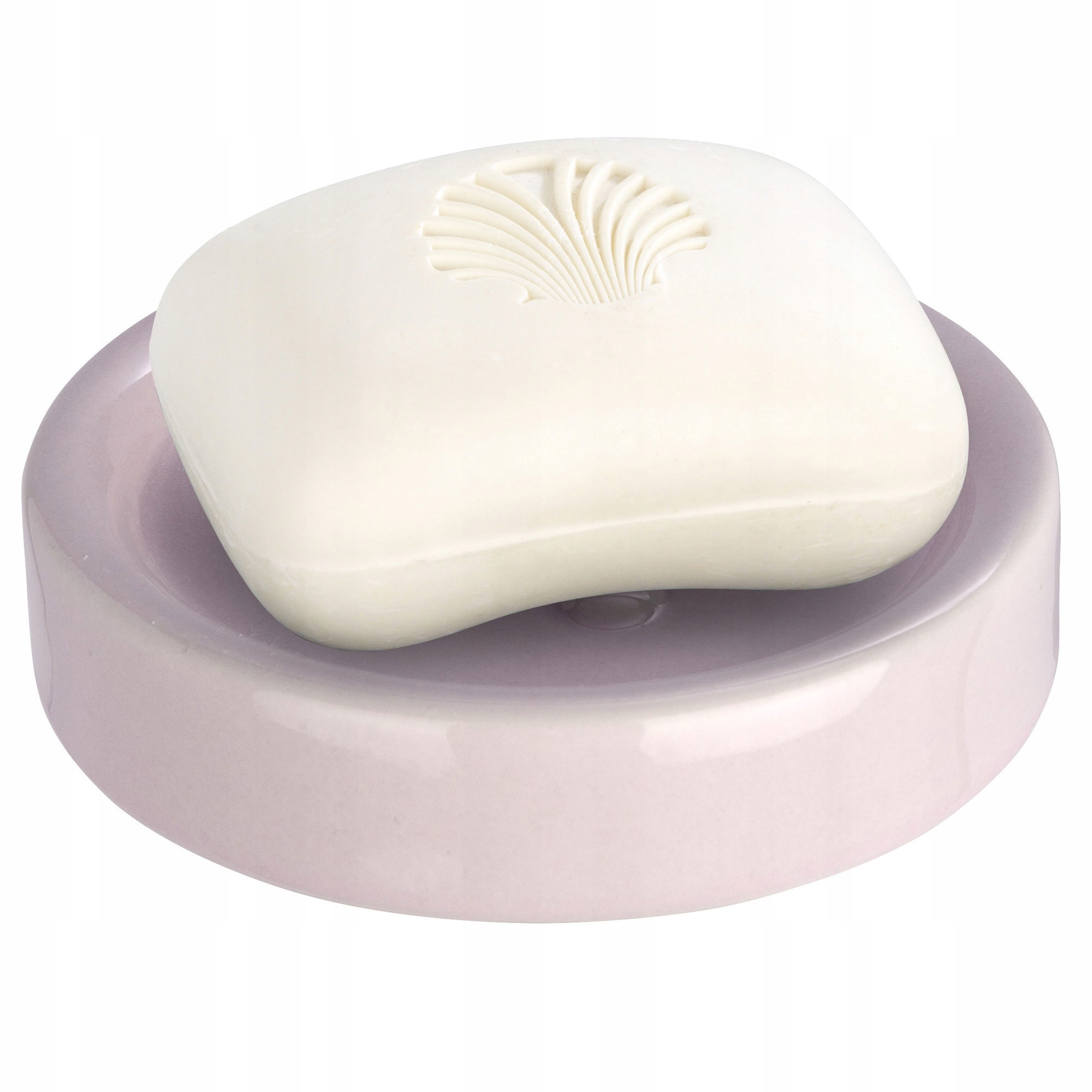 Mydelniczka Wenko pudrowy róż ceramika
