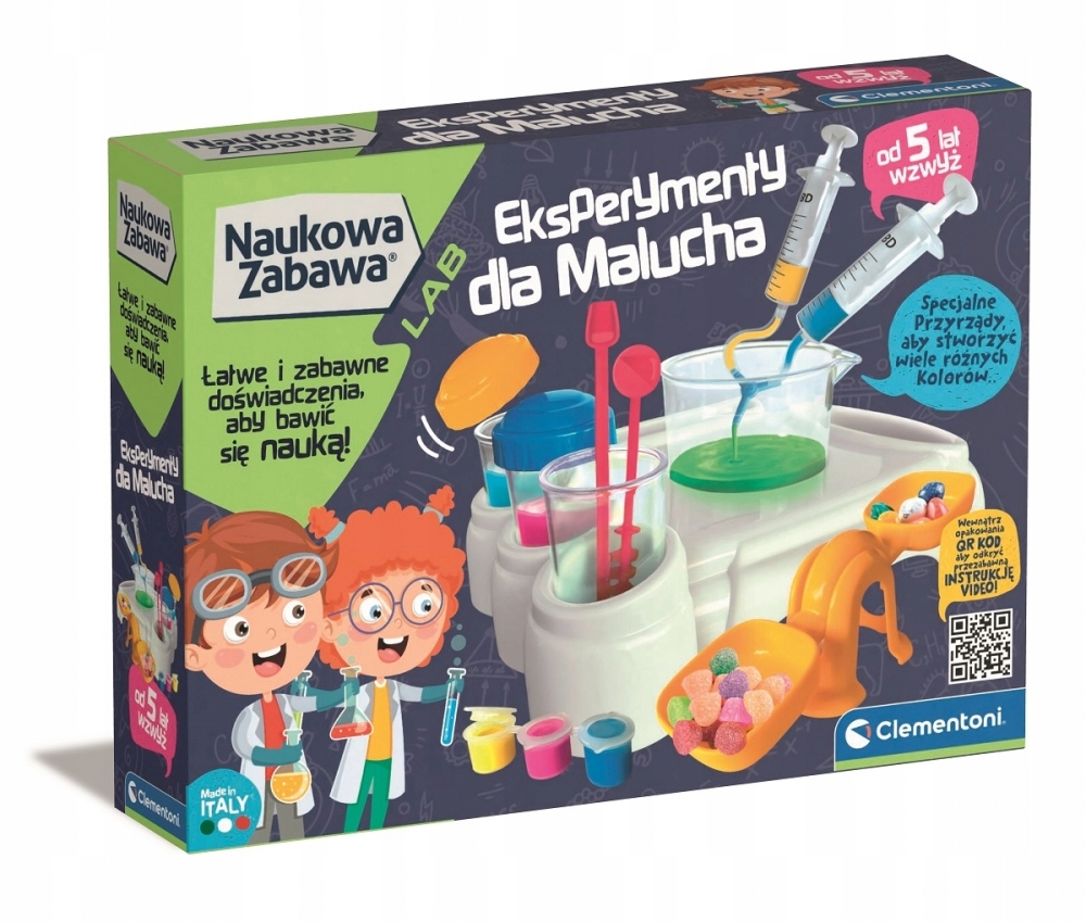 

Eksperymenty Dla Malucha zestaw doswiadczalny