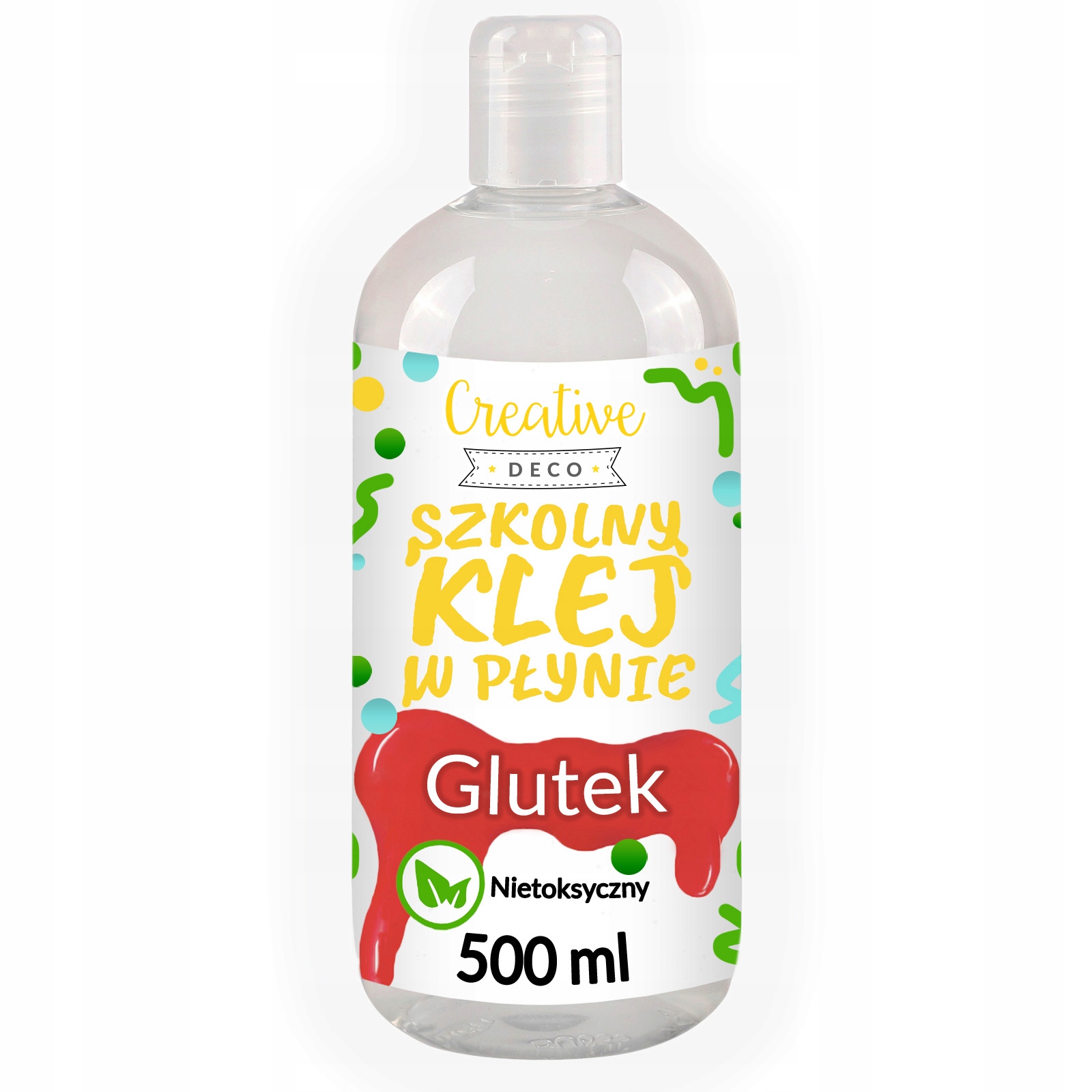 

Klej w płynie przezroczysty do slime szkolny 500ml