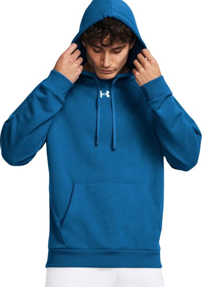 Pánská fleecová Klokanka Under Armour Rival, Mikina S Kapucí L