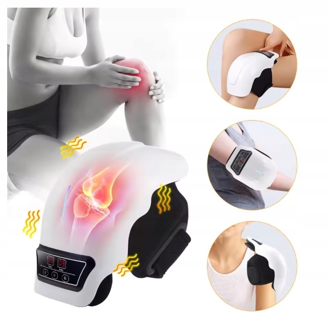 Masażer Na Kolano Bezprzewodowy Podgrzewany Wibracyjny Ból Stawu Dla Taty