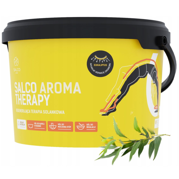 

Salco Therapy Aroma Sól Do Kąpieli Eukaliptus 3kg