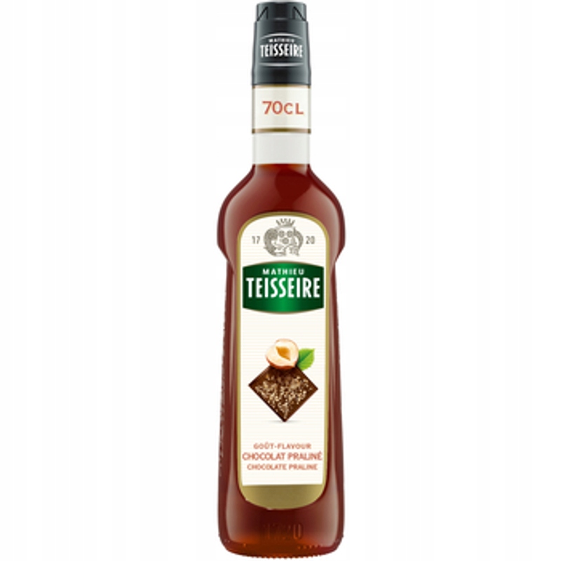 Levně Mathieu Teisseire Sirup s příchutí pralinkové čokolády 0,7 l