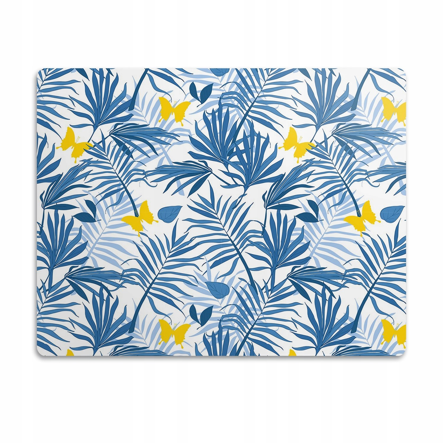 Levně Pro psa podložka pod misku Žlutí motýli 60x40 cm