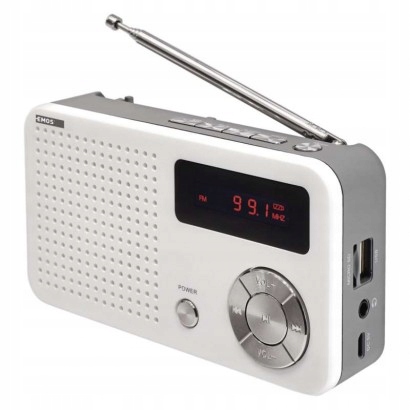 

Przenośne radio z MP3 Usb microSD Emos