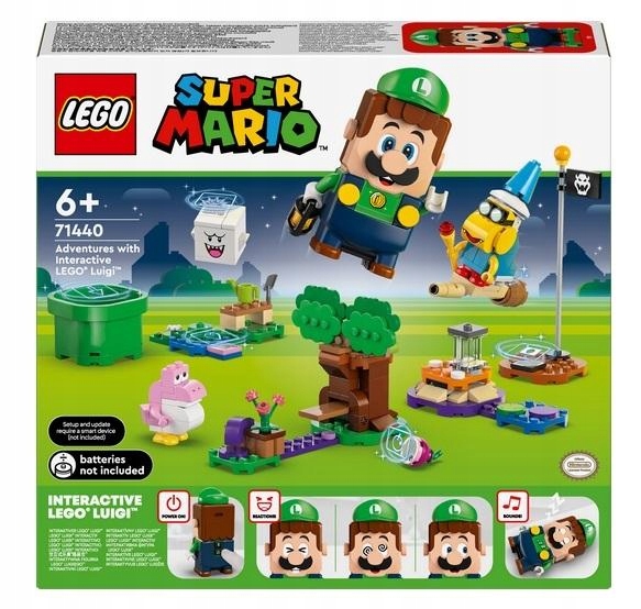 Lego(r) Mario 71440 Dobrodružství s figurkou Luigiho