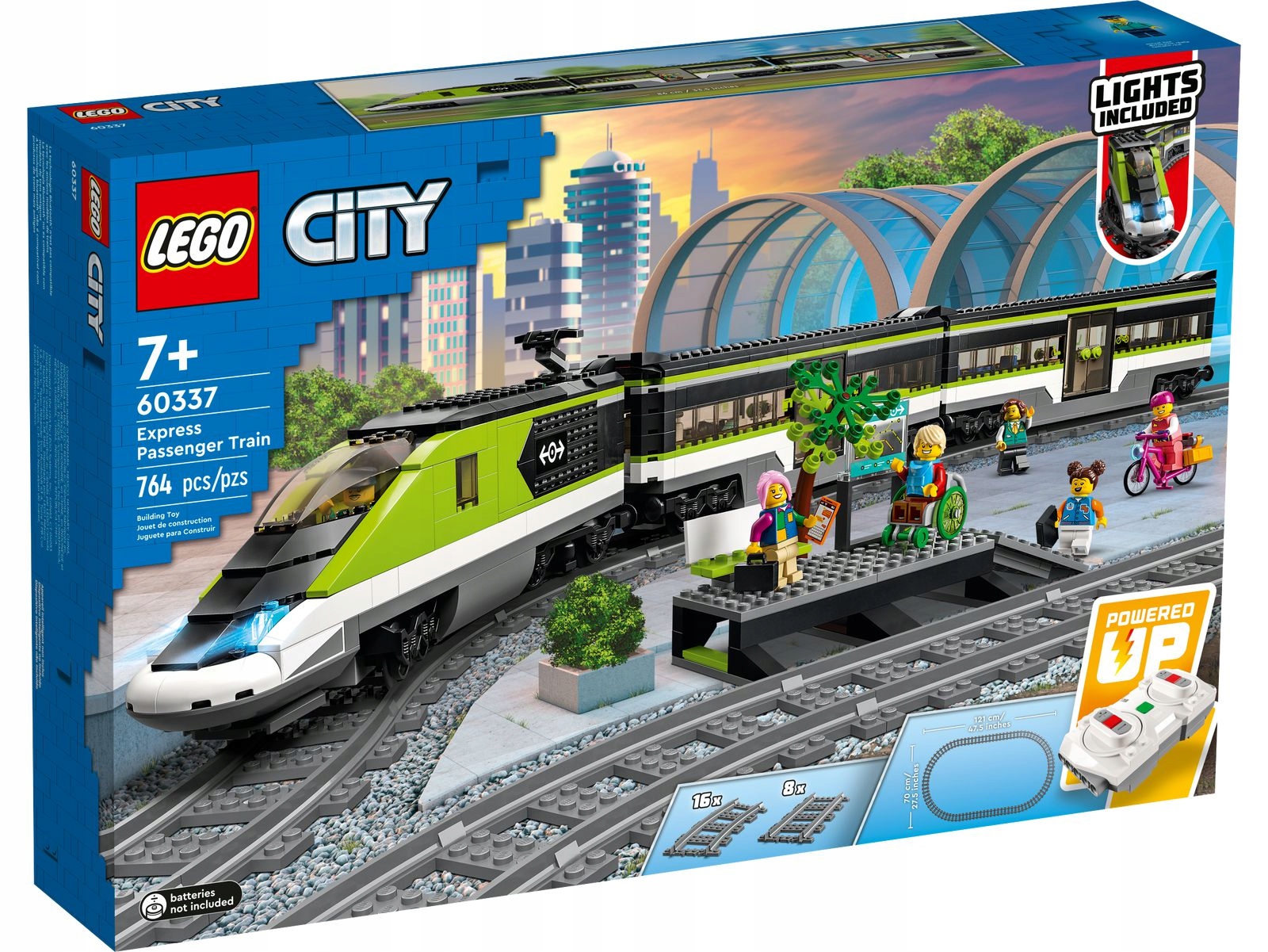 Lego City 60337 – Expresní osobní vlak