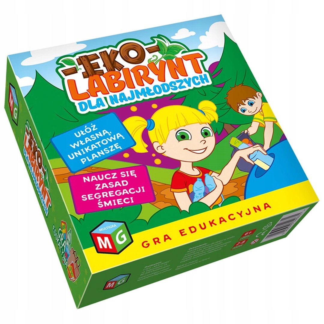 Eko labirynt gra edukacyjna Multigra 6+