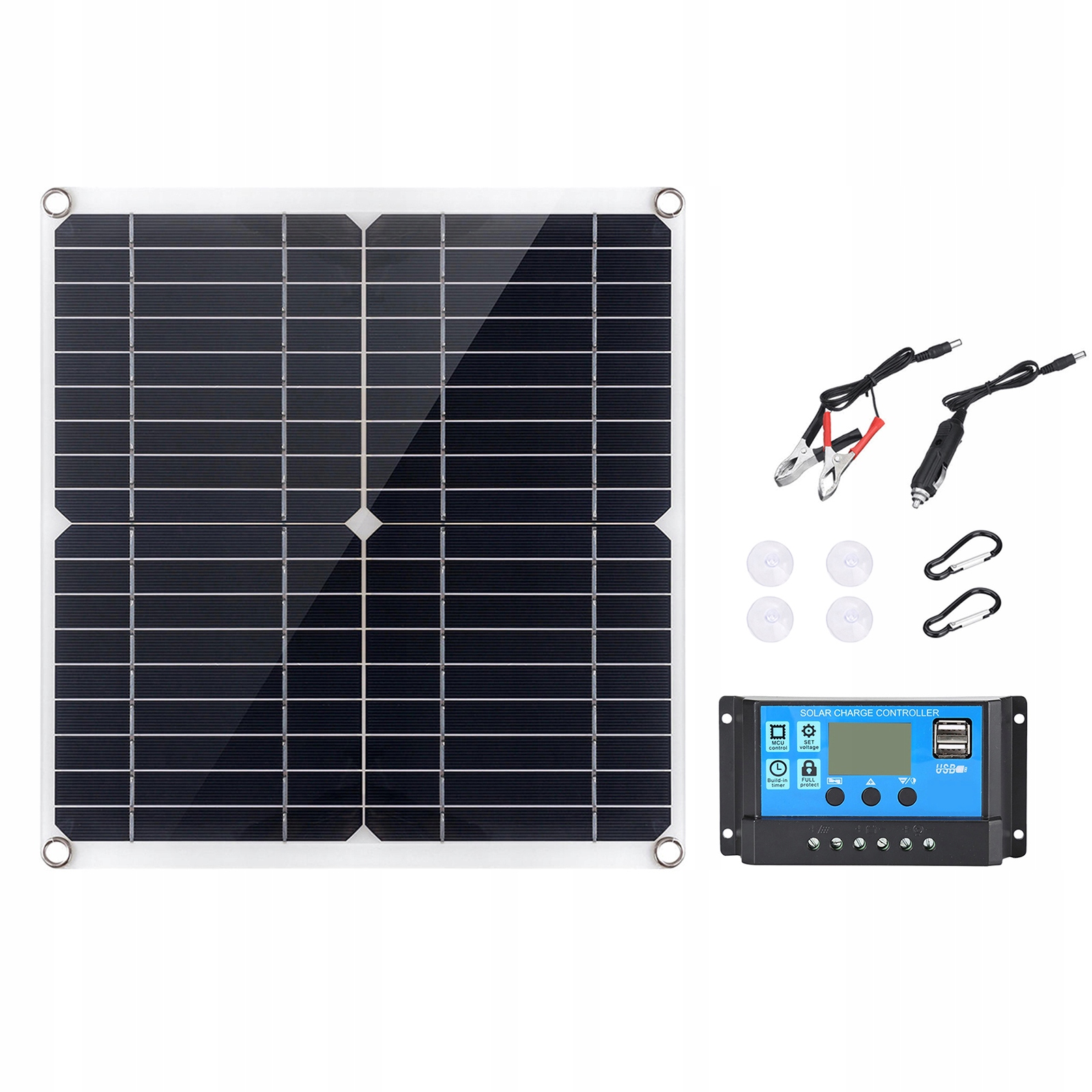 Portable 300W Solar Flexible Panel Kits z kontrolerem 50 A
