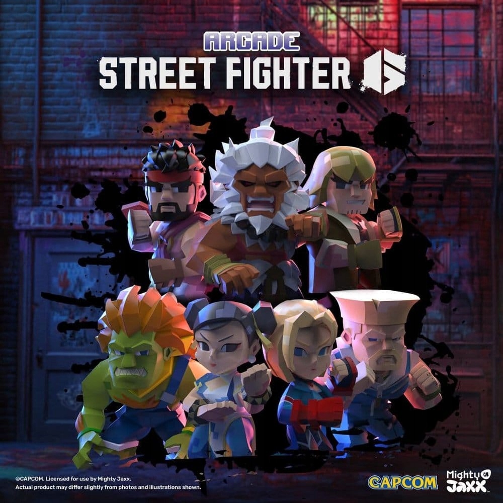 Arkádové hry: Série „Street Fighter“ od společnosti Capcom – sada 4 palců