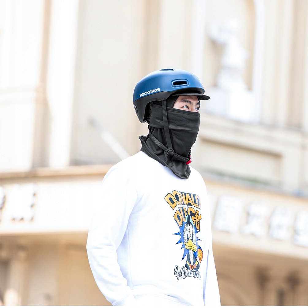 KOMINIARKA KOMIN MASECZKA CIEPŁA ROCKBROS BANDANA NA TWARZ ROWER UNIWERSALN Model antysmogowa narciarska pod kask