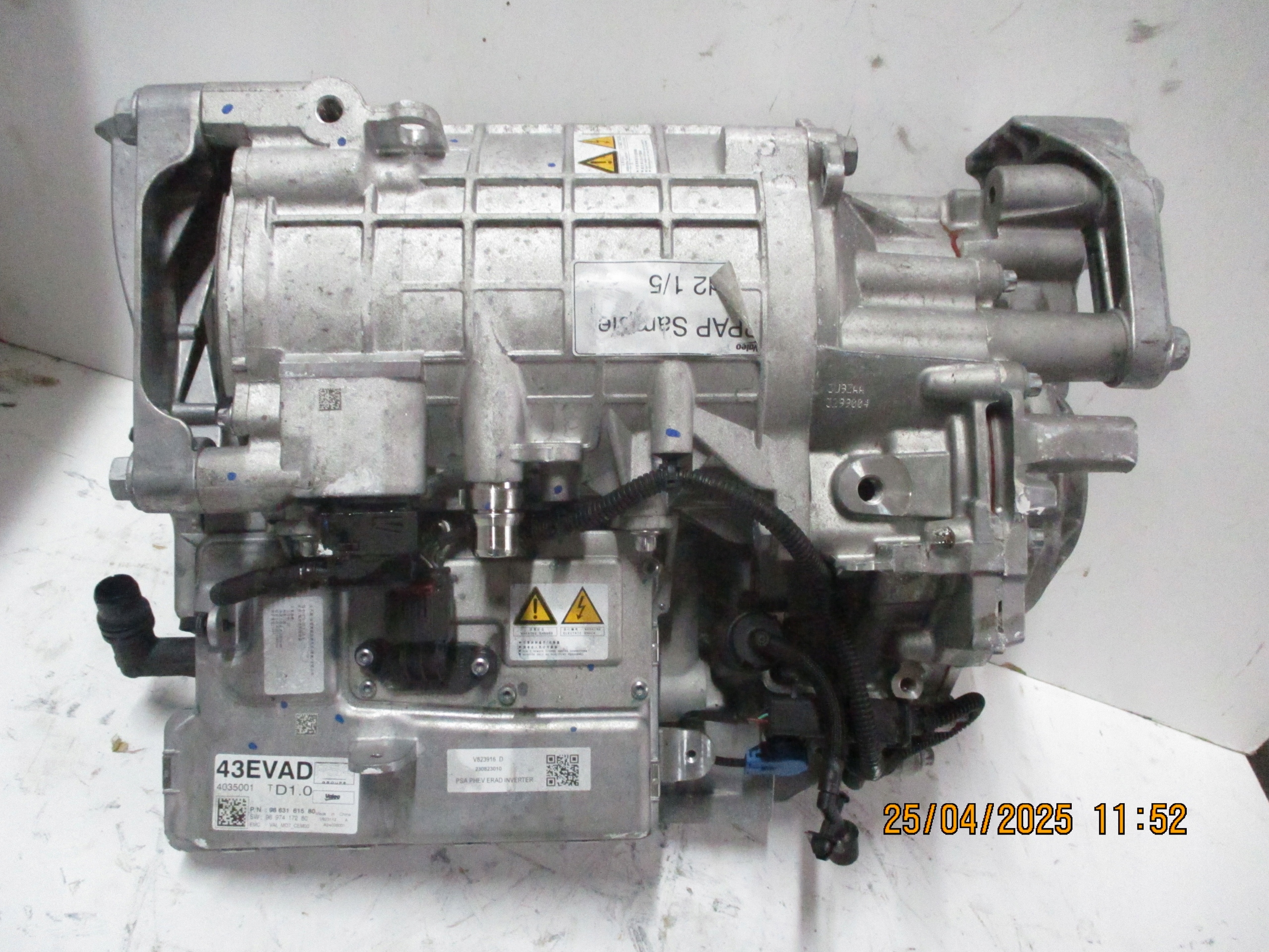engine MOTOR electrical PEUGEOT 5008 III 9865536680 9863161580