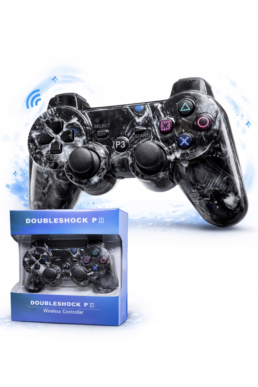 KONTROLER DO PS3 BEZPRZEWODOWY