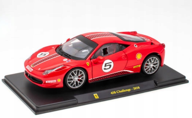 Ferrari 458 Challenge 1:24 Edicola Itálie