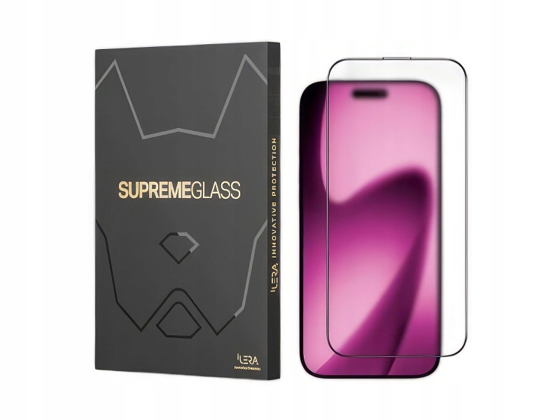 Szkło hartowane Ilera FrostedGlass 2.0 do Apple iPhone 17 Pro