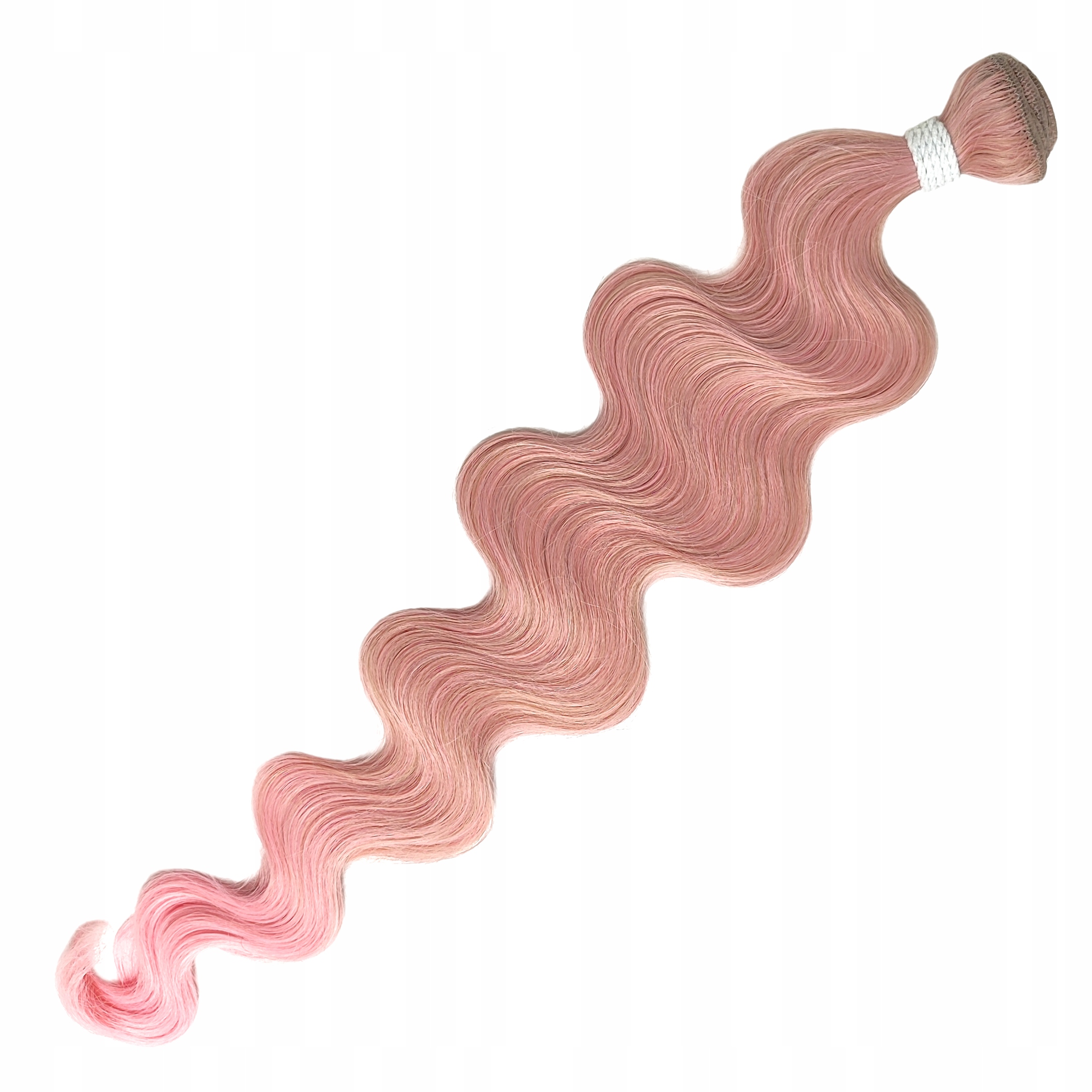 Włosy syntetyczne do przedłużania na taśmie Body Wave 200g 75cm T-GPINK12