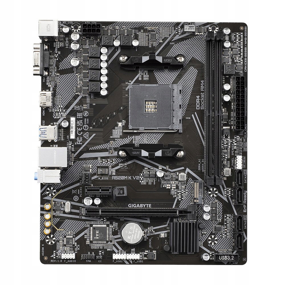 Gigabyte A520M K V2/AM4/mATX
