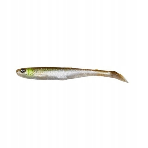 Guma Sg Slender Scoop Shad 13cm 12g Green Silver